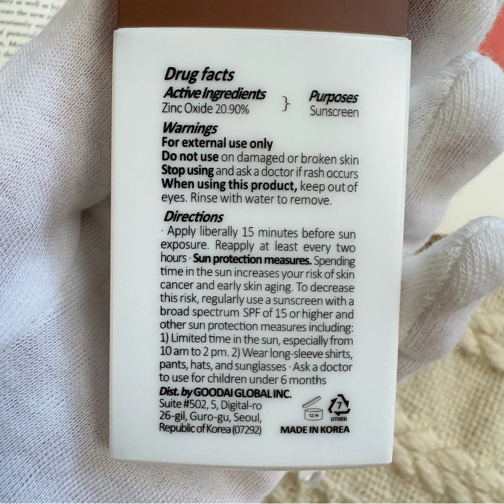 Beauty of Joseon Daily Tinted Fluid Sunscreen SPF 40 in shade: DN310